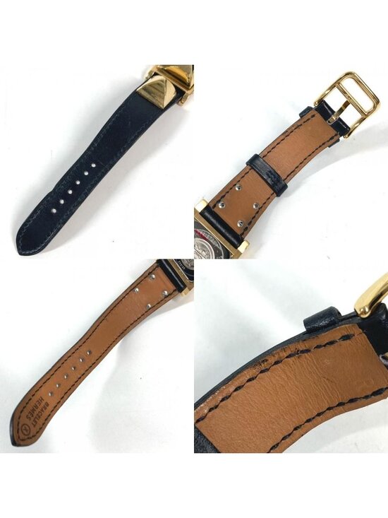 Hermes Watch Medle Leather Black X main image 4